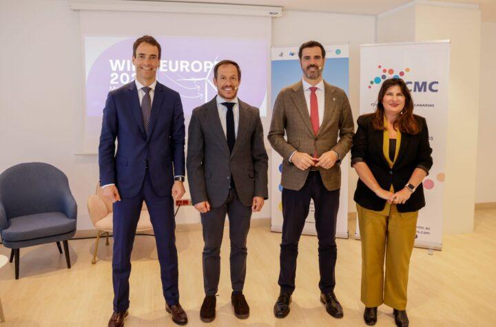 Canarias se posiciona como líder en energía eólica marina en la próxima feria WindEurope