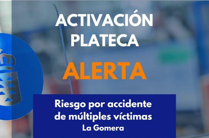 Actualización de Alerta del Gobierno de Canarias por Accidente Multivictimas en La Gomera