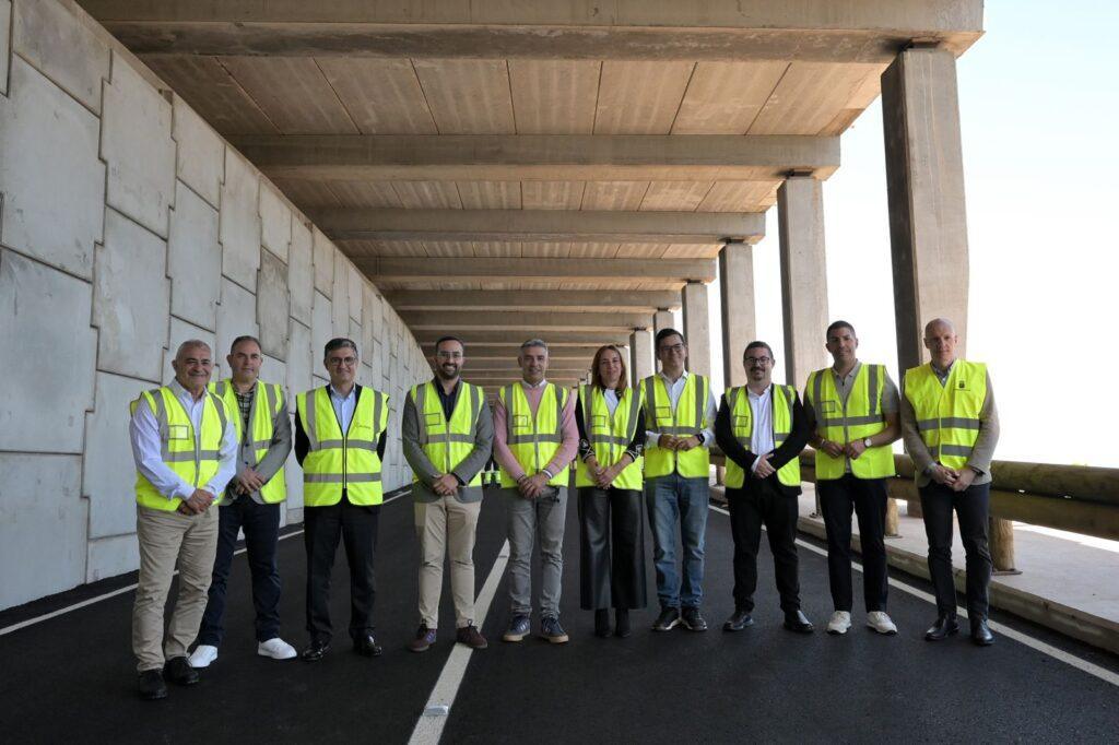 Finalizan las Obras del Falso Túnel de Pie de Bascos en El Hierro con una Inversión de Más de 5 Millones de Euros