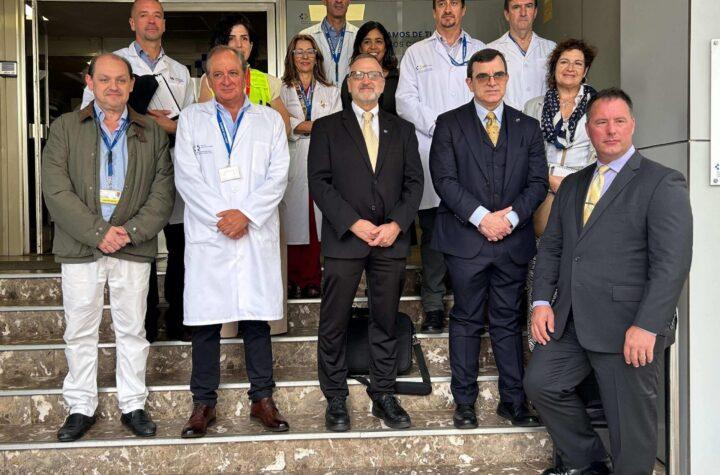 Expertos de la NASA exploran el Hospital La Candelaria para evaluar sus capacidades en atención de emergencias