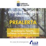 Gobierno de Canarias Emite Prealerta por Incendios Forestales en Gran Canaria y Islas Occidentales