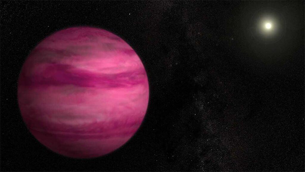 Descubren la asombrosa rareza del misterioso "planeta rosa" en el espacio