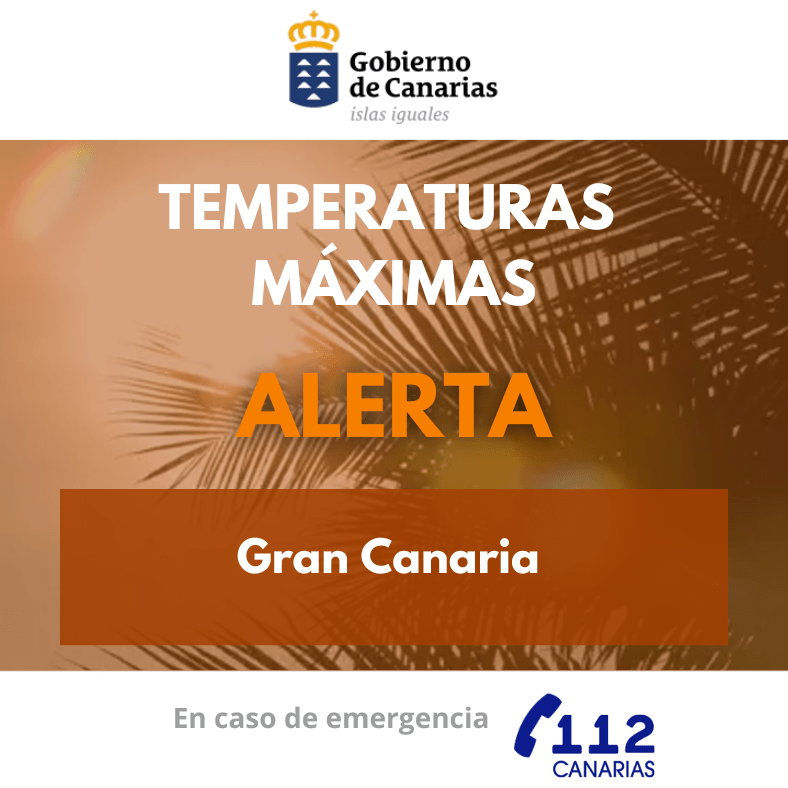 Canarias emite alerta por altas temperaturas en Gran Canaria: Últimas actualizaciones del Gobierno
