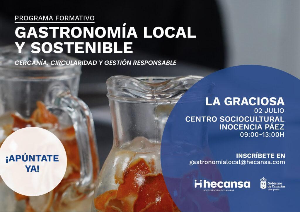 Taller Gastronómico Inédito en La Graciosa: Aprende de Expertos Locales en Hecansa