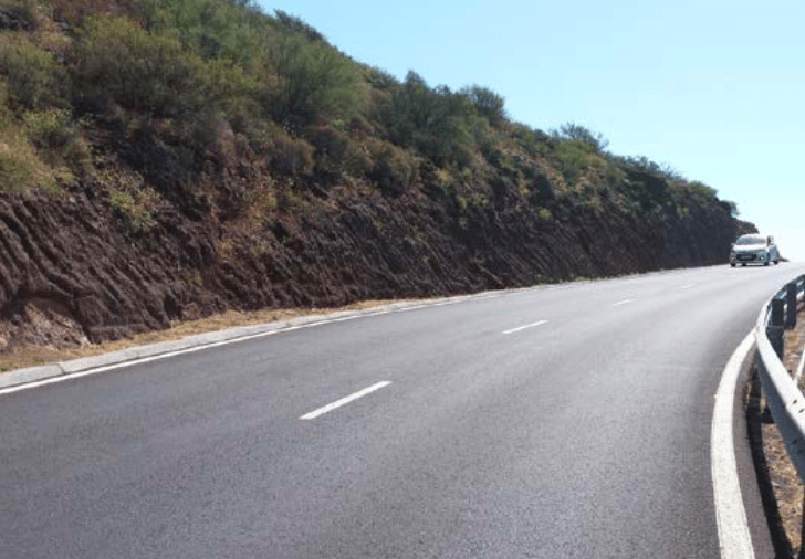 Pablo Rodríguez resalta el progreso de la carretera Paredes Alajeró Aeropuerto en La Gomera