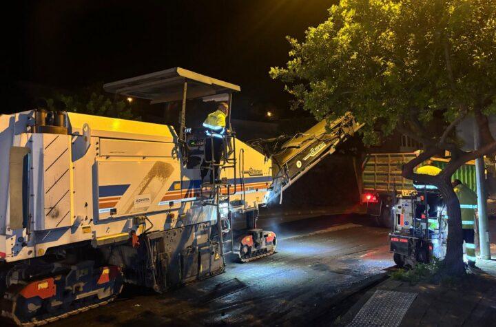 Rehabilitación y Mejora del Firme en la TF 82: Obras del Cabildo en El Tanque