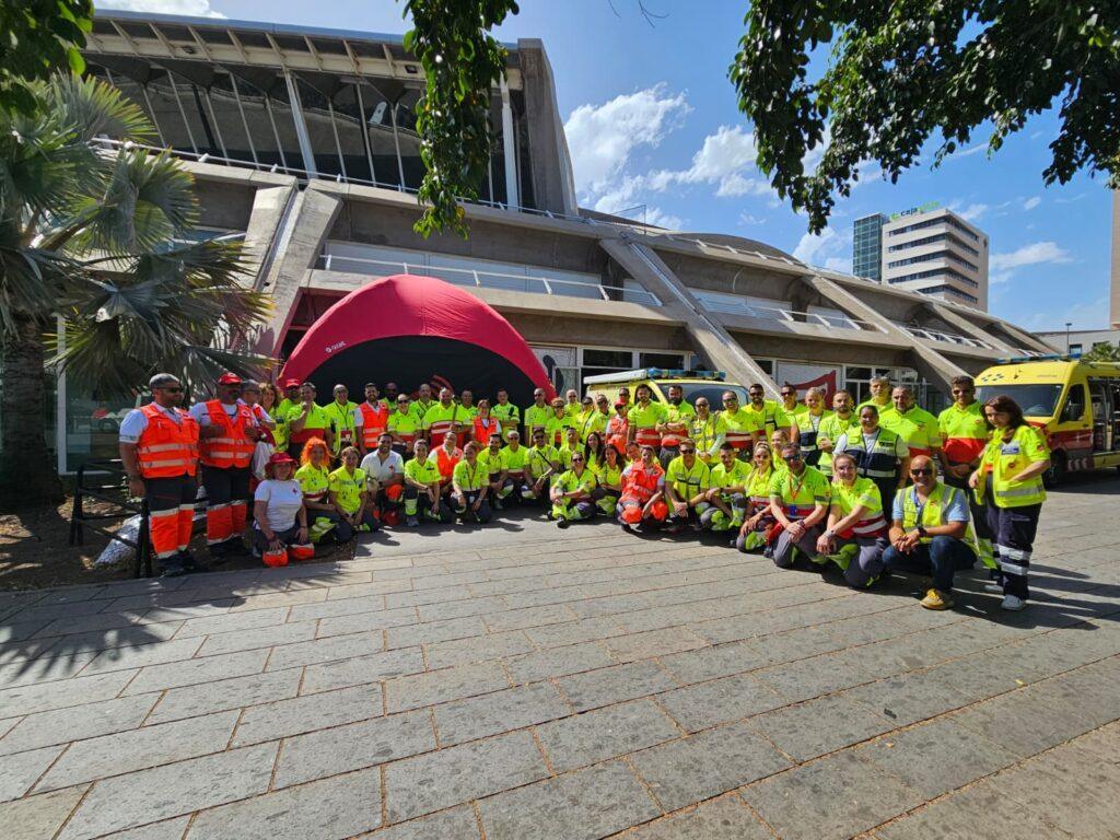 Asistencia Sanitaria del SUC a 140 Personas Durante la Visita del Papa León XIV