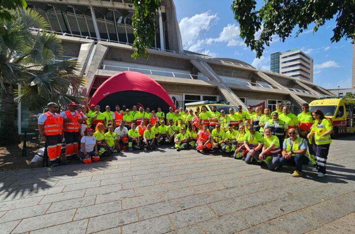 Asistencia Sanitaria del SUC a 140 Personas Durante la Visita del Papa León XIV