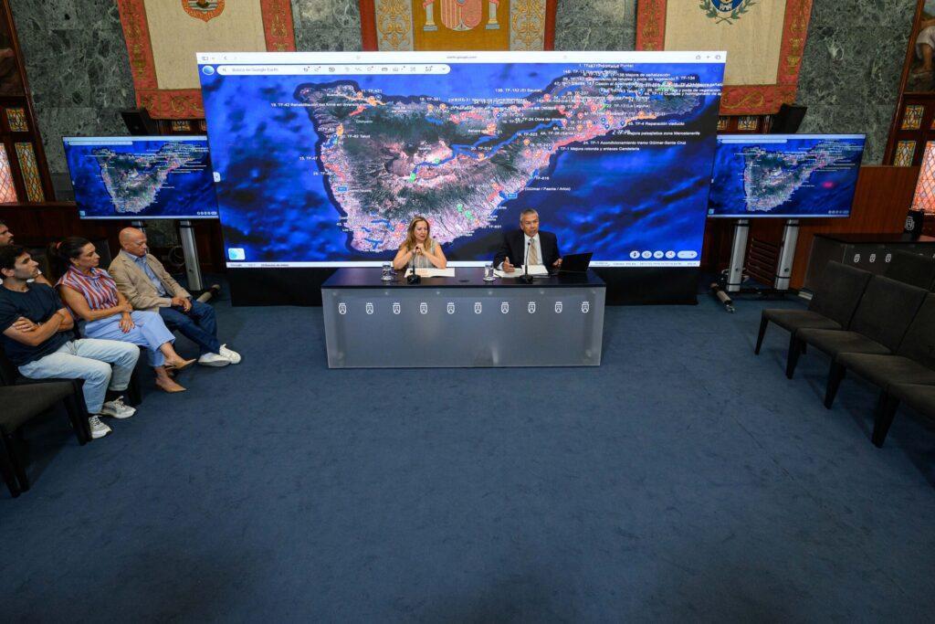 Más de 80 Proyectos de Mejora en la Red Viaria de Tenerife: Inversión de Más de 200 Millones de Euros Hasta