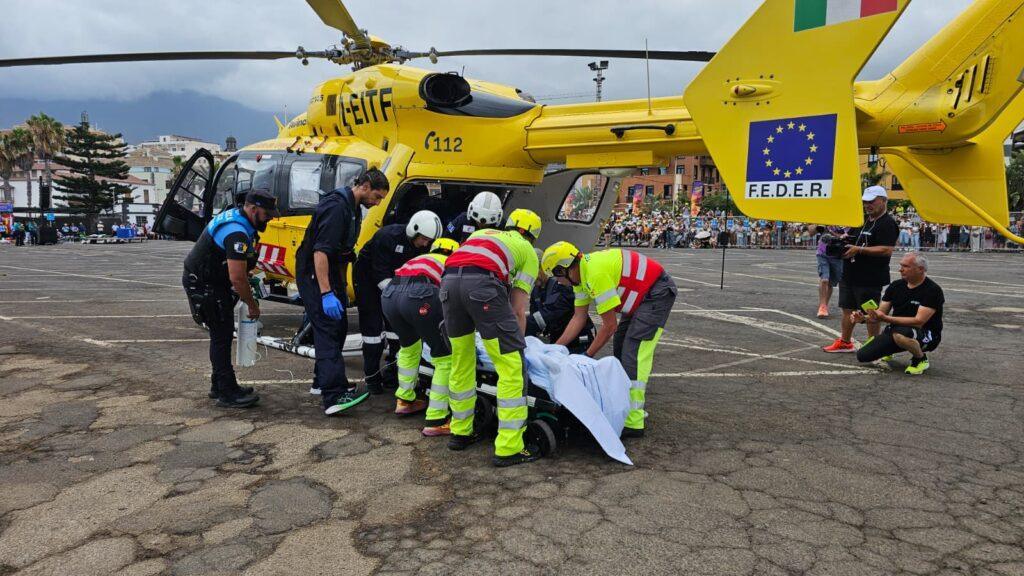 Descubre cómo el SUC brinda atención a la comunidad en el festival de aeromodelismo de Puerto de la Cruz