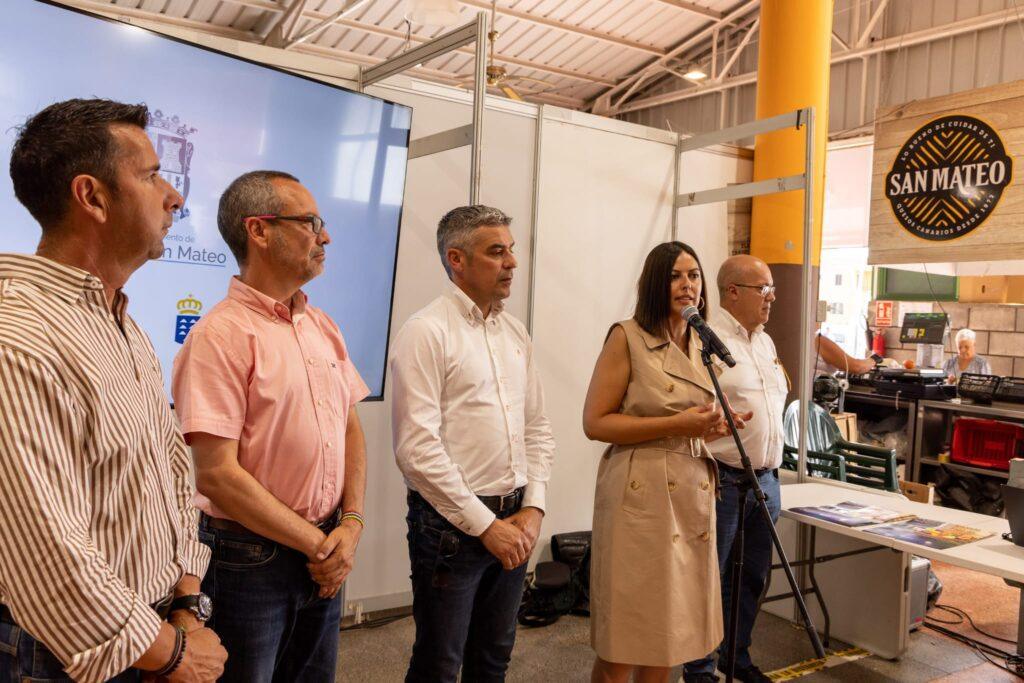 Impulso del Consumo de Productos Locales en el Mercado de San Mateo por el Gobierno Canario y el Ayuntamiento