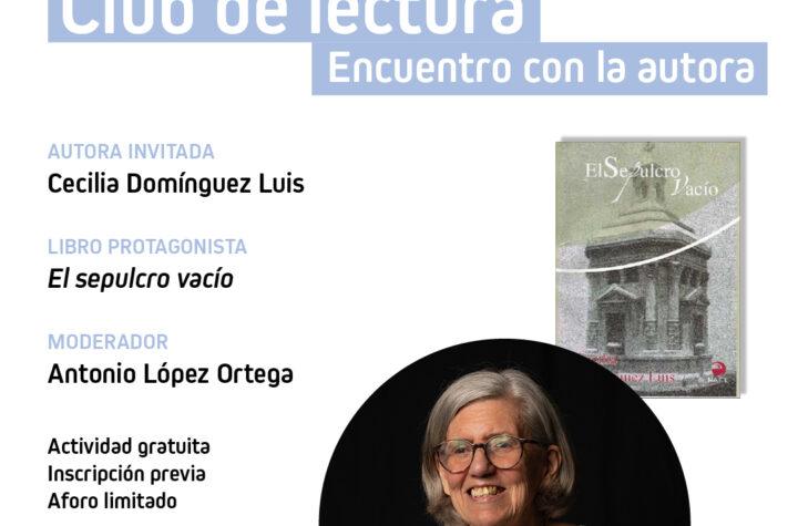 Cecilia Domínguez en La Librería del Cabildo: Un Diálogo sobre "El Sepulcro Vacío"
