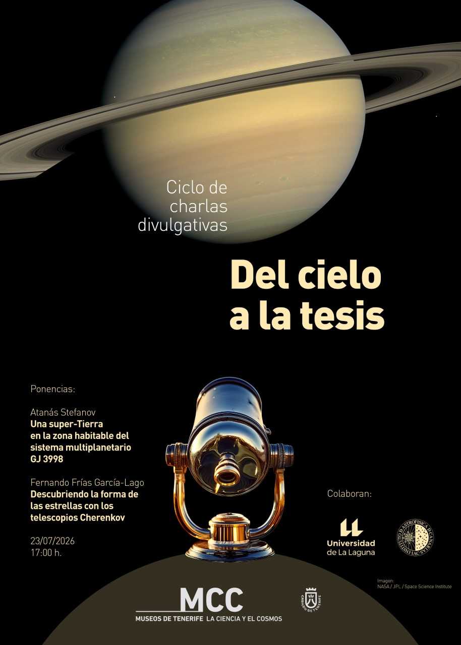 "Primer Aniversario de 'Del Cielo a la Tesis' en el MCC: Disfruta de Dos Fascinantes Charlas de Astronomía"