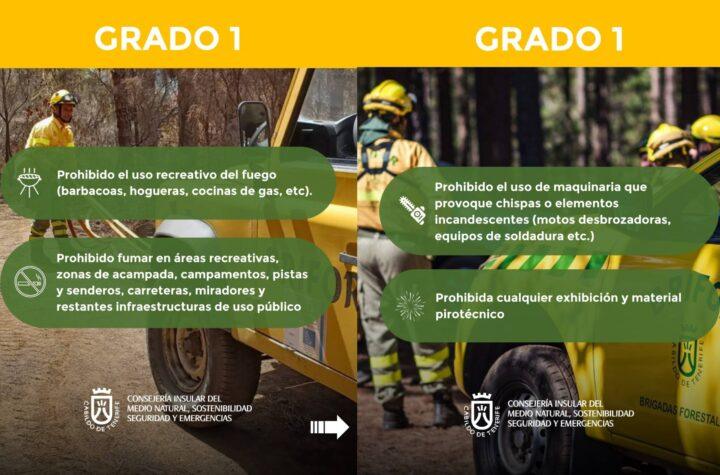Medidas Extraordinarias del Cabildo para Prevenir Incendios Forestales en la Vertiente Sur de Tenerife