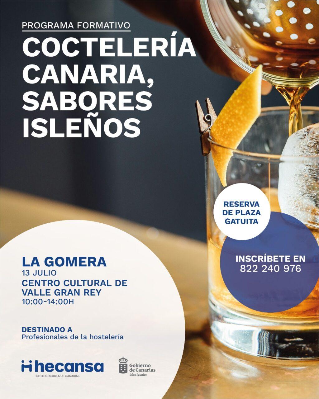 Curso de Coctelería en La Gomera: Aprende a Mezclar Siropes Canarios y Sorprende a Todos