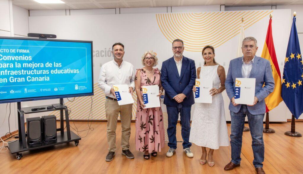 El mayor despliegue histórico de obras en centros educativos de Canarias se realiza este verano