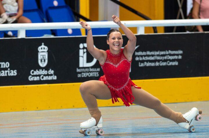 Patinaje Artístico Brilla en los Campeonatos de Canarias de Deportes Escolares