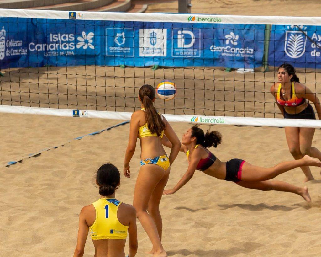 Gran Canaria se Lleva el Oro en Vóley Playa en los Campeonatos de Canarias para Jóvenes Talentos