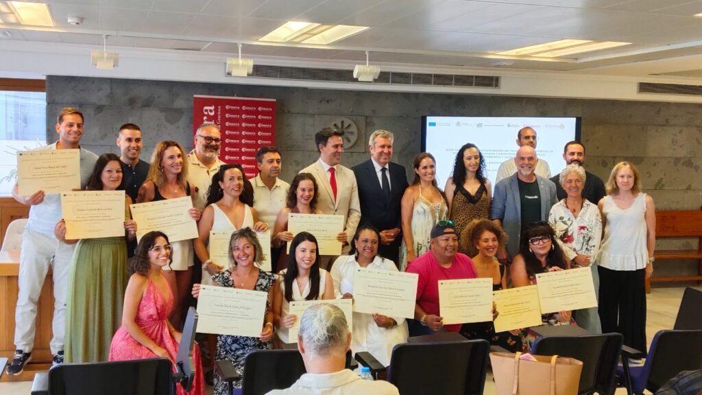 Clausura del Programa de Emprendimiento en Podcasting en Lanzarote por el Gobierno y la Fundación INCYDE