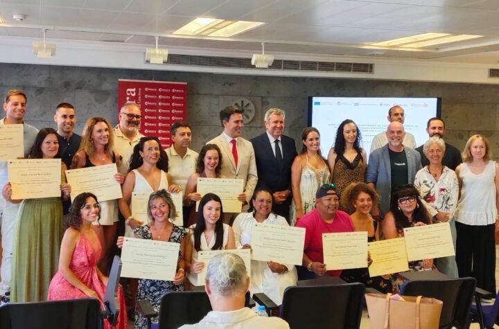 Clausura del Programa de Emprendimiento en Podcasting en Lanzarote por el Gobierno y la Fundación INCYDE