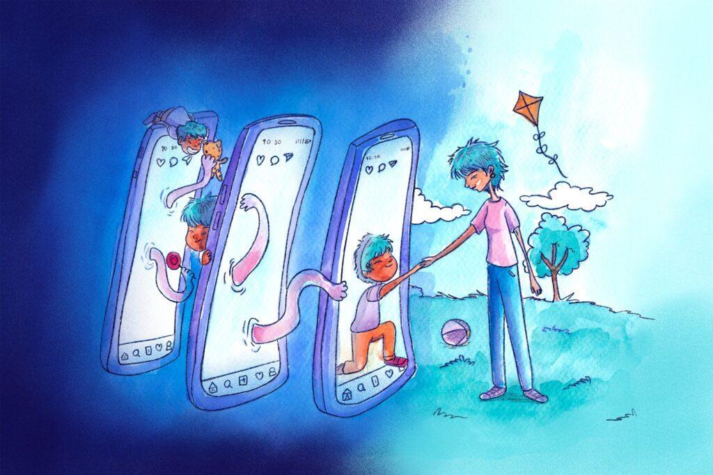 Madres y Padres de América Latina se Unen para Limitar el Uso del Celular en sus Hijos