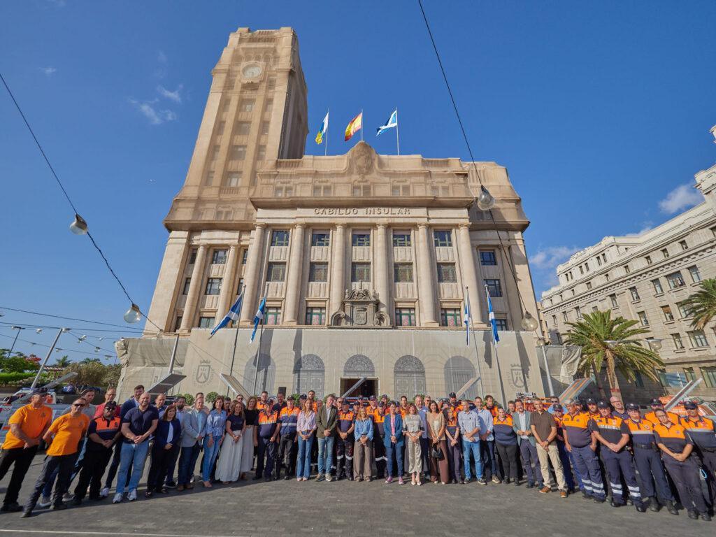Cabildo invierte 1,1 millones en 20 vehículos especiales para Protección Civil: mejora en la seguridad ciudadana