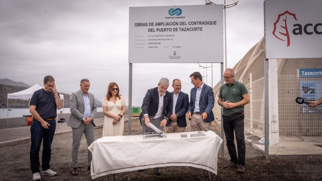 Ampliación del Contradique del Puerto de Tazacorte: Mejora en la Infraestructura del Gobierno de Canarias