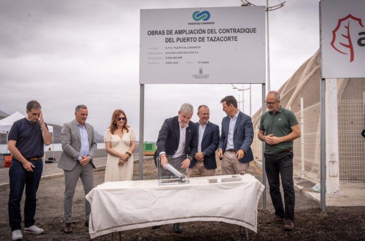 Ampliación del Contradique del Puerto de Tazacorte: Mejora en la Infraestructura del Gobierno de Canarias
