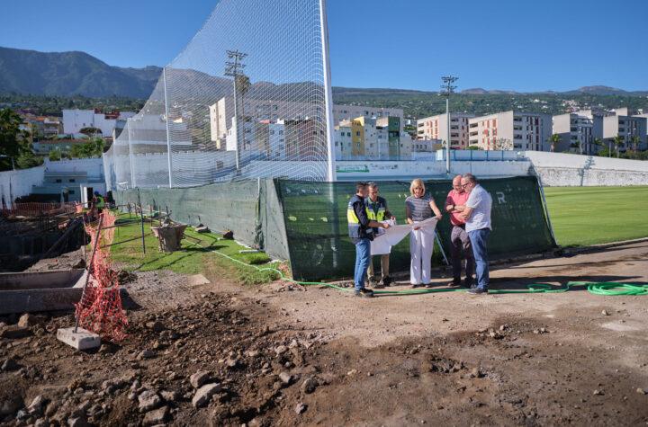 Cabildo Destina 400.000 Euros a Mejoras en el Estadio de Los Cuartos de La Orotava