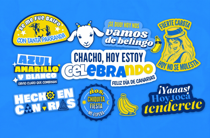 Descubre los divertidos 'stickers' de Turismo de Canarias que capturan el habla y el humor isleño, ¡ya utilizados por miles!
