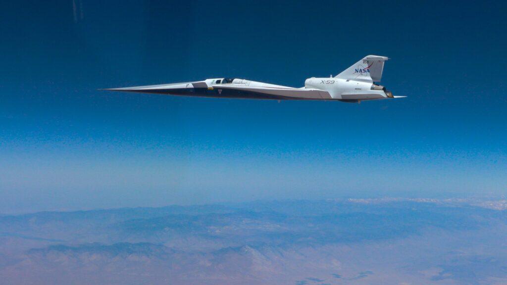 Descubre la Innovadora Tecnología del X 59: El Avión de la NASA que Transformará los Vuelos Supersónicos