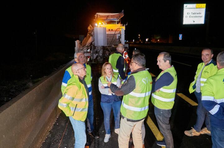 Rehabilitación de 18,6 km de la TF 1 entre Santa Cruz y Güímar: Cabildo invierte casi 14 millones de euros en mejoras viales