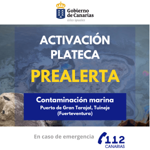 Gobierno de Canarias Activa PLATECA en Prealerta por Contaminación Marina en Fuerteventura