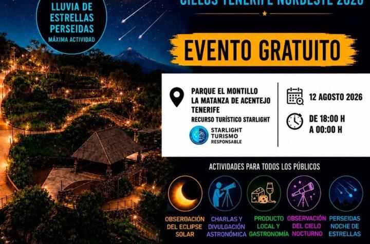 Encuentro Astronómico Cielos Tenerife Nordeste 2026: Colaboración entre Turismo de Tenerife y Museos del Cabildo