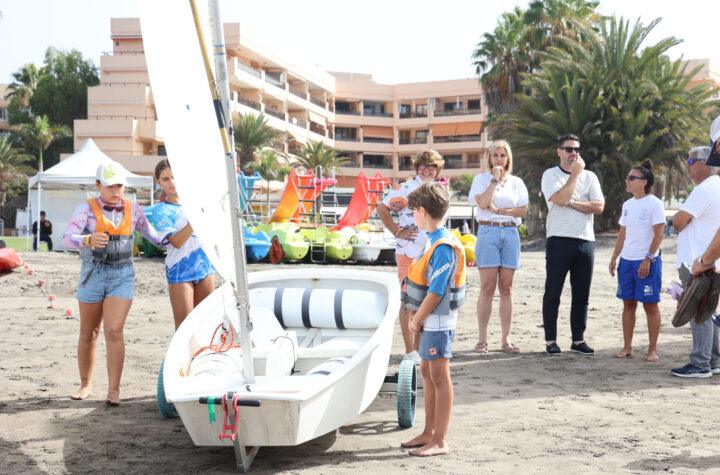 Yolanda Moliné Explora la Escuela de Vela de Arona: Una Experiencia Imperdible