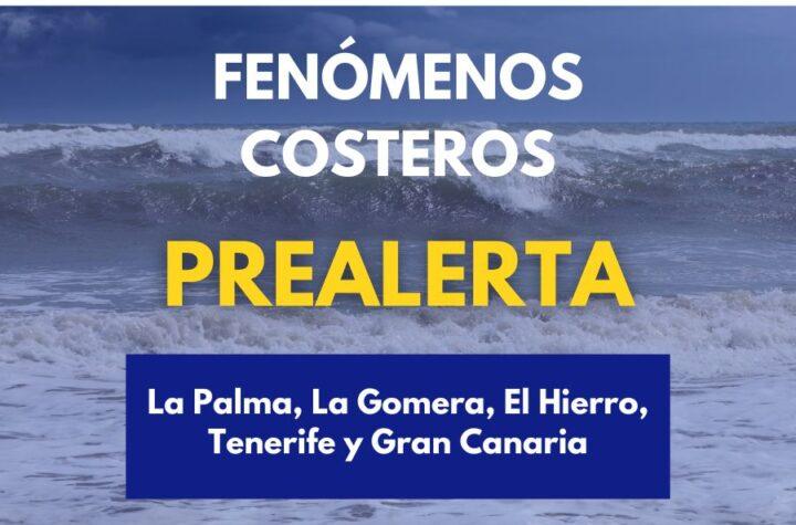 Prealerta del Gobierno por Fenómenos Costeros en Islas Occidentales y Gran Canaria: Precauciones y Recomendaciones