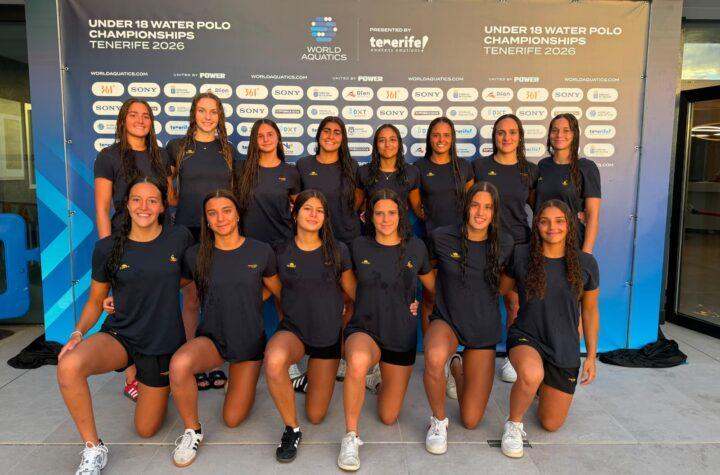 Campeonato Mundial Sub 18 de Waterpolo Femenino en Tenerife: 20 Selecciones de Todo el Mundo Compiten desde Este Domingo