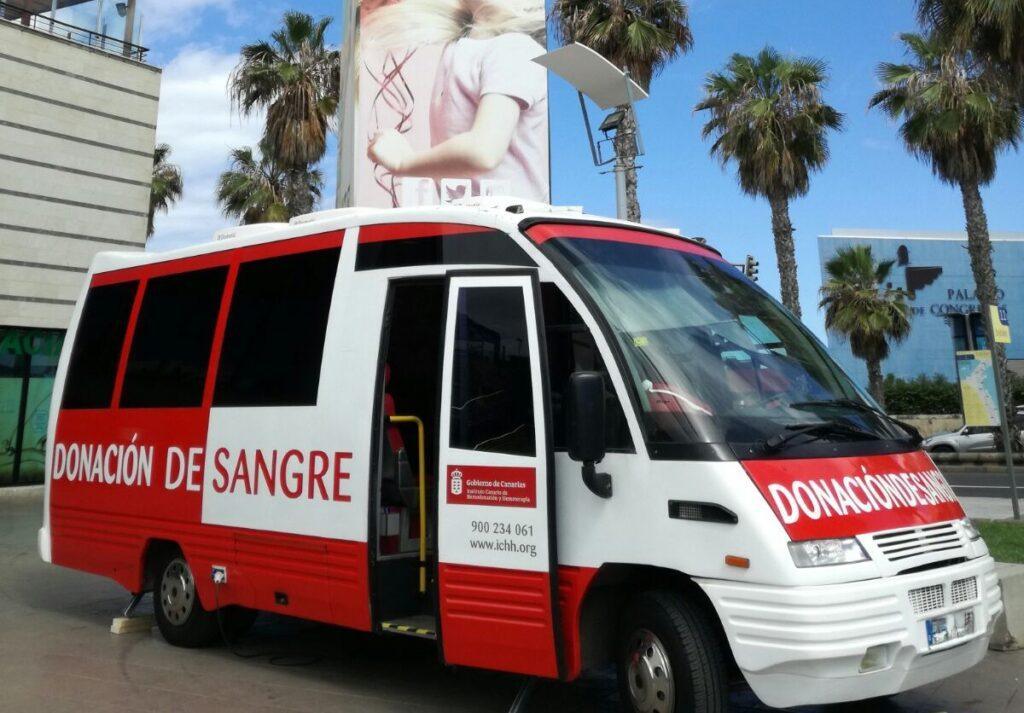 Facilita tu donación de sangre en las zonas comerciales de Canarias con el SCS