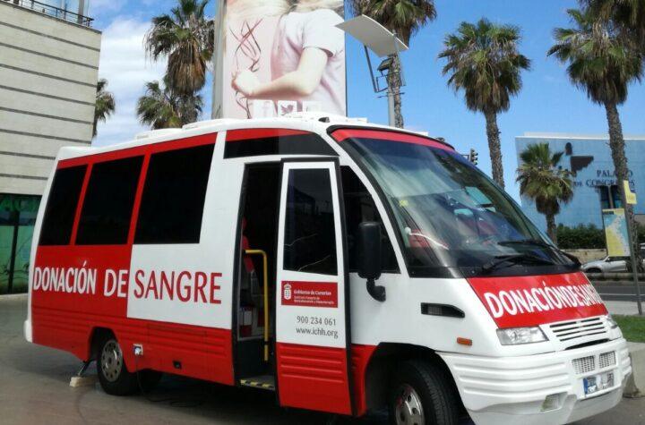 Facilita tu donación de sangre en las zonas comerciales de Canarias con el SCS
