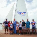 Yolanda Moliné asiste a la clausura de la Escuela Itinerante de Vela en Las Teresitas: Un evento para recordar