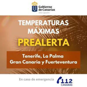 El Gobierno amplía la prealerta por altas temperaturas en La Palma y Fuerteventura: Últimas novedades y recomendaciones
