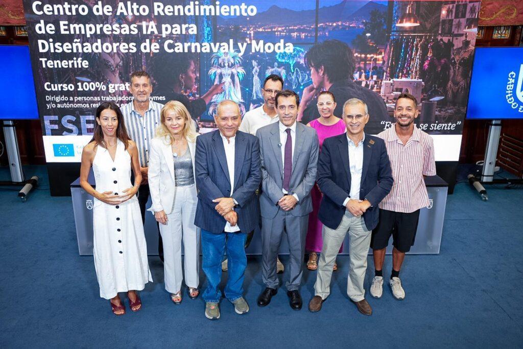 El Cabildo Revoluciona el Carnaval y la Moda con Inteligencia Artificial a Través del Centro de Alto Rendimiento Empresarial