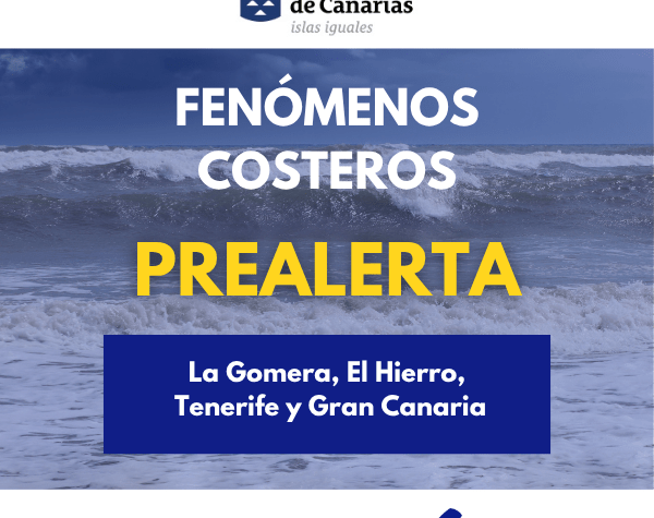 Prealerta por Fenómenos Costeros en La Gomera, El Hierro, Tenerife y Gran Canaria: Medidas y Consejos de Seguridad