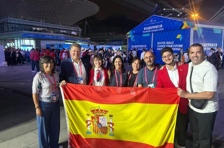 FP Canaria Destaca con Medalla de Excelencia en WorldSkills 2026 de Shanghái