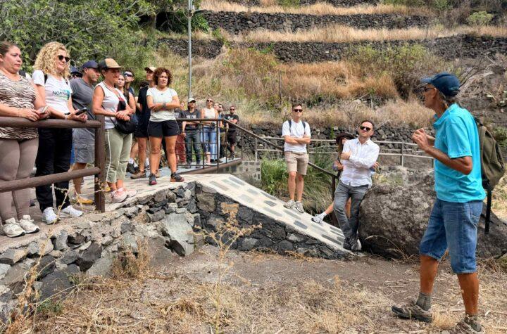 Rutas 2030 en La Gomera: Innovadoras Estrategias para Combatir el Rabo de Gato y Preservar la Cultura del Agua