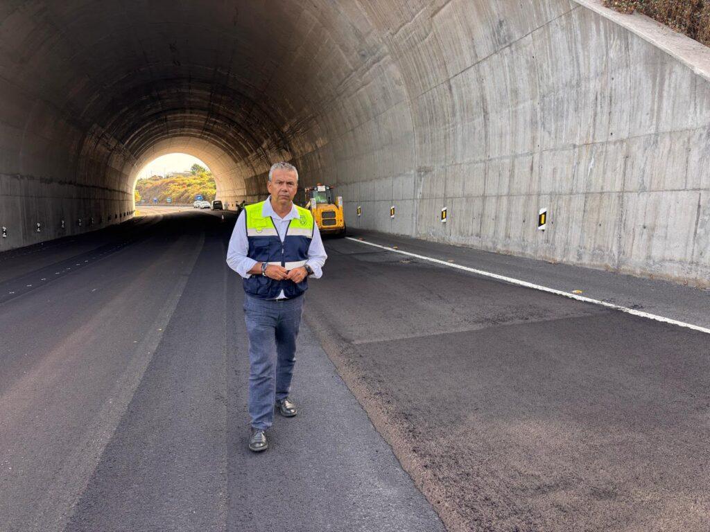 Rehabilitación de la TF 5 entre Icod y El Tanque: Obras finalizadas y circulación restablecida este viernes por la noche