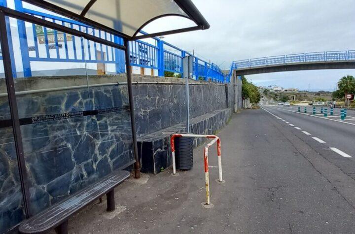 Mejoras en la Accesibilidad: Obras en Cinco Paradas de Guaguas en Icod de los Vinos