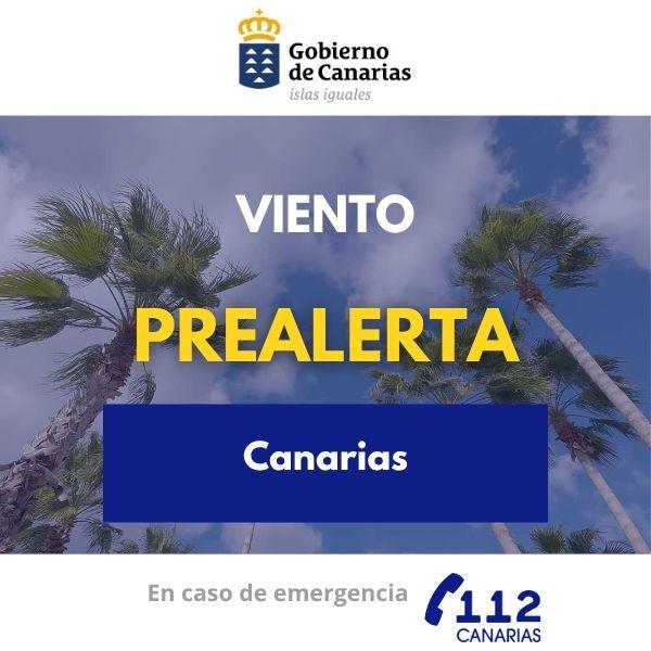 Prealerta por Vientos Fuertes en Canarias: La Dirección General de Emergencias Advierte sobre Riesgos Potenciales