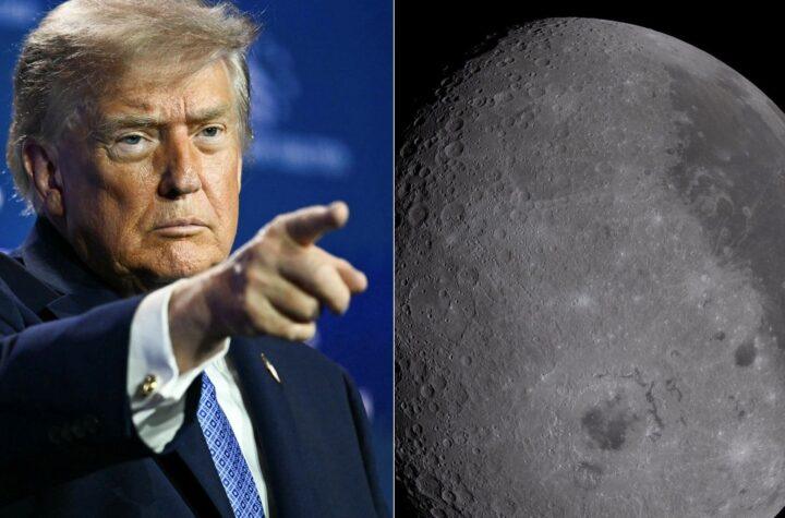 Trump afirma que la Luna es de Estados Unidos: ¿Realidad o error monumental?
