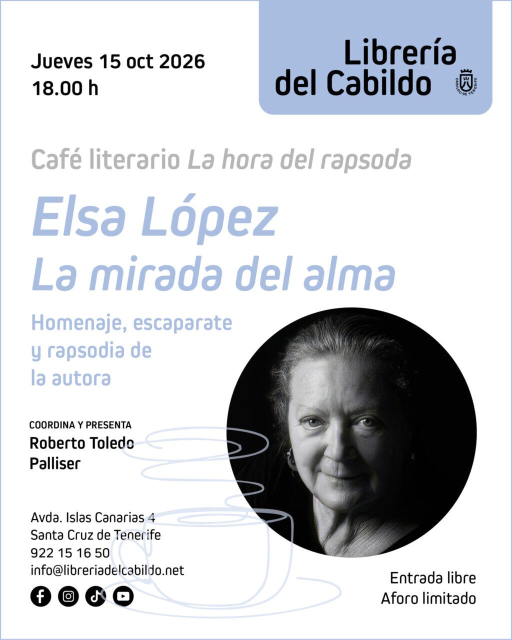 Descubre la Poesía de Elsa López en la Librería del Cabildo: Un Viaje Literario Único